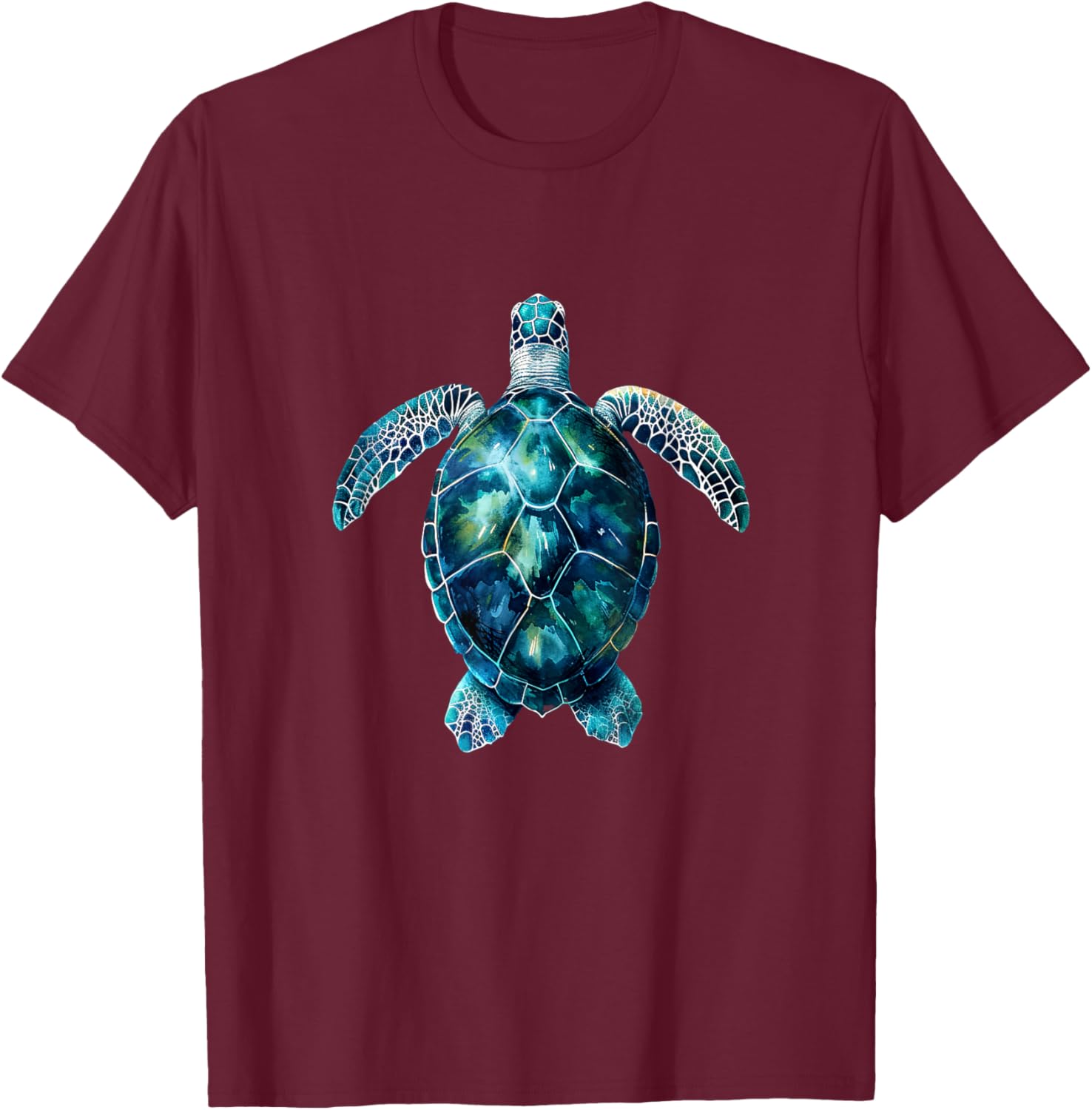 Save The Turtles Conservation Sea Turtle Gift T-Shirt - T-Shirt | Maroon
