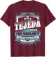 It's A TEJEDA Thing You Wouldn't Understand Name Vintage T-Shirt - T-Shirt | Maroon