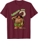 Disney Moana Maui Iconic Magical Hook Big Chest Portrait T-Shirt - T-Shirt | Maroon