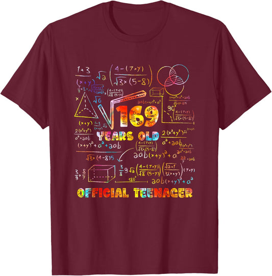 Birthday T-Shirt - T-Shirt | Maroon