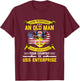 Never Underestimate USS Enterprise CVN-65 Aircraft Carrier T-Shirt - T-Shirt | Maroon