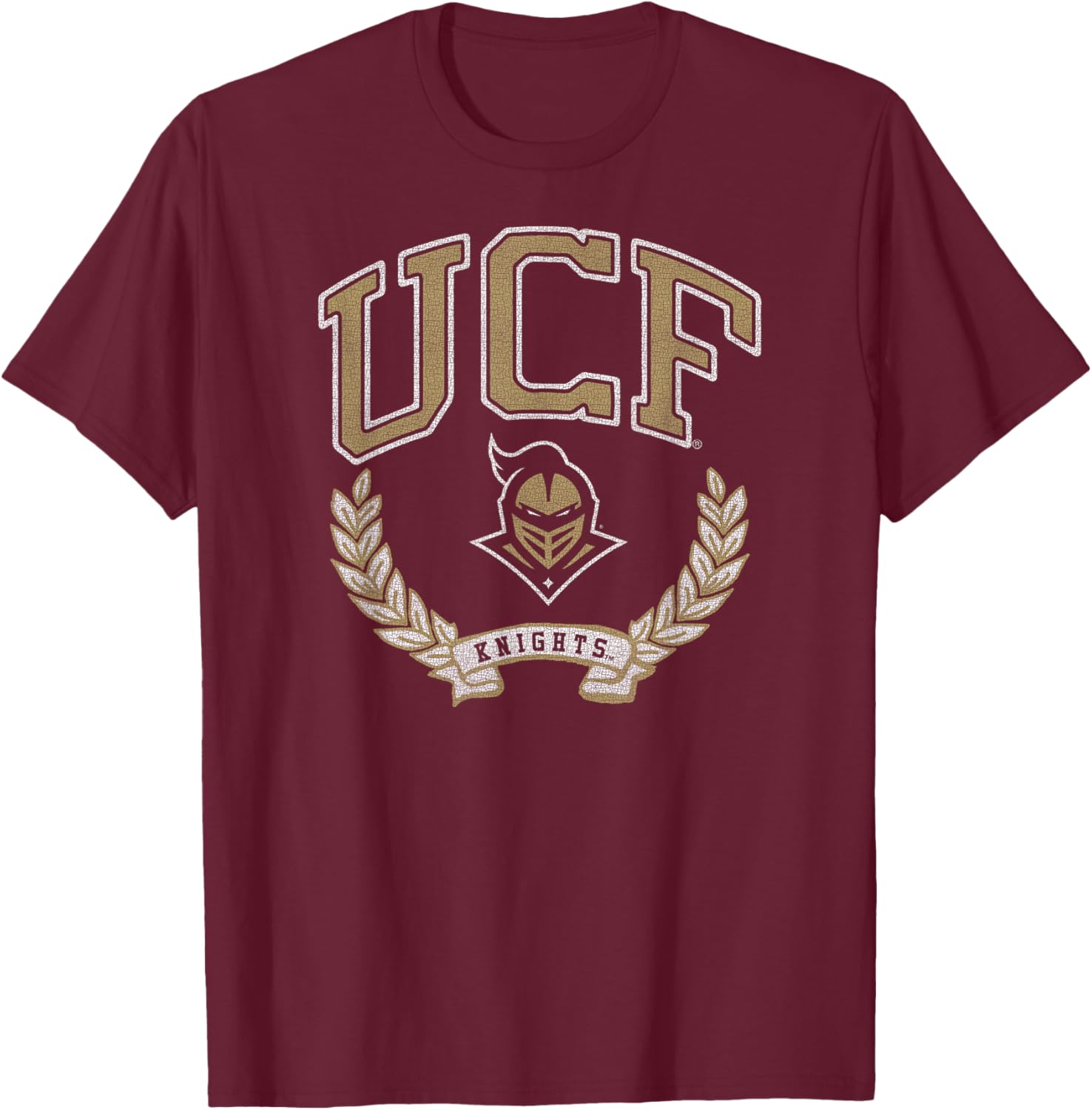 Central Florida Golden Knights Victory Vintage Black T-Shirt - T-Shirt | Maroon