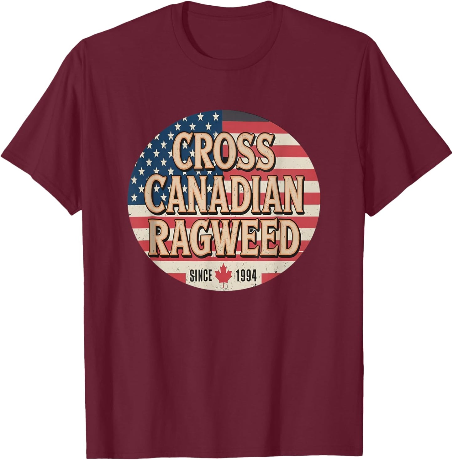 I Miss Ragweed | Cross Canadian Ragweed T-Shirt - T-Shirt | Maroon