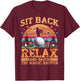 Funny Golf Player T-Shirt - T-Shirt | Maroon