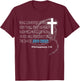 Philippians 1:6 T-Shirt - T-Shirt | Maroon