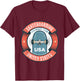 Skateboarding USA Support the Team Shirt USA Flag Skateboard T-Shirt - T-Shirt | Maroon