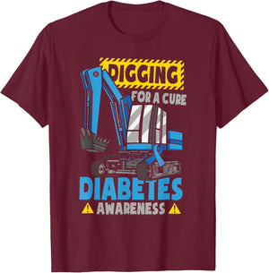Diabetes Awareness Kids Toddler T-Shirt - T-Shirt | Maroon