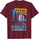 Diabetes Awareness Kids Toddler T-Shirt - T-Shirt | Maroon