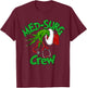 Retro Med-surg Crew Nurse Stethoscope Christmas Xmas Nursing T-Shirt - T-Shirt | Maroon