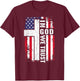 in God We Trust Jesus Lord Patriotic Christian Faith Keep T-Shirt - T-Shirt | Maroon