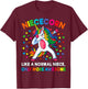 Niececorn Niece Unicorn Women's Gift T-Shirt - T-Shirt | Maroon