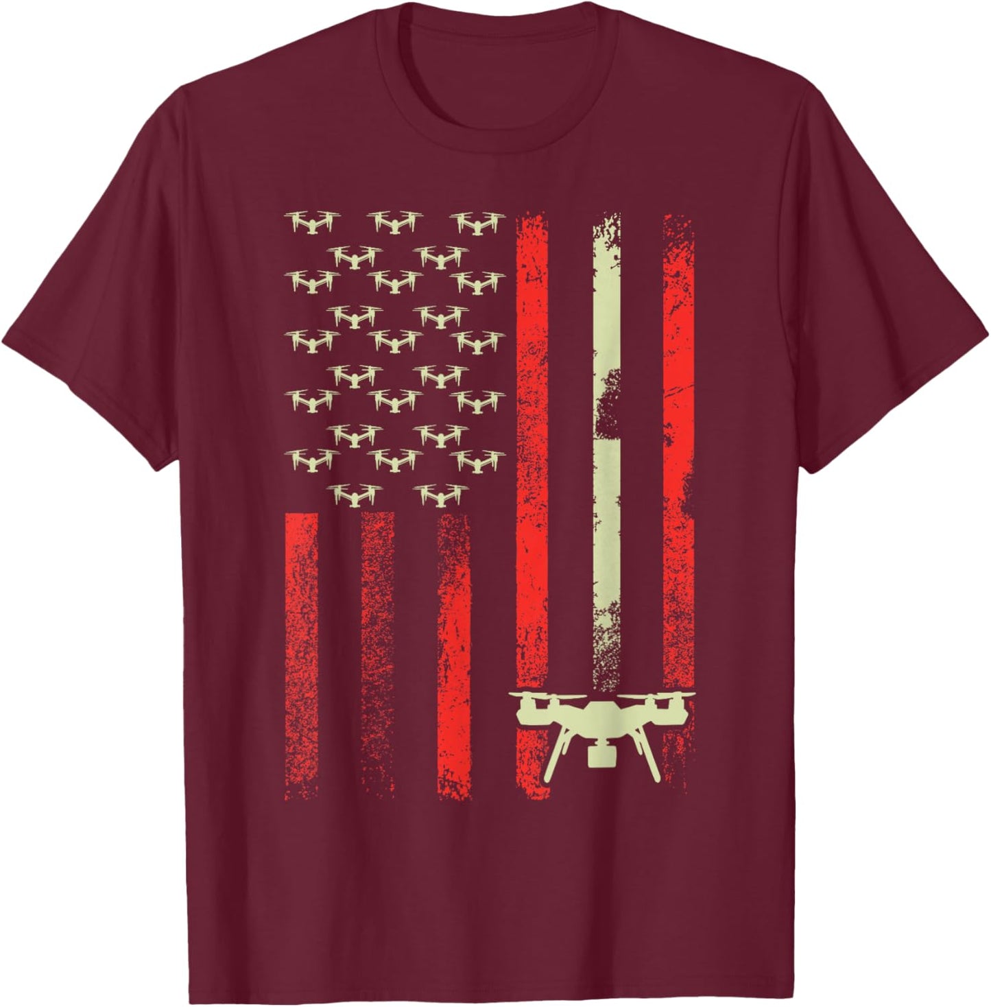 Drone Pilot T-Shirt - T-Shirt | Maroon