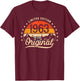 Limited Edition Original 1963 Vintage 63. Geburtstag Mann T-Shirt - T-Shirt | Maroon
