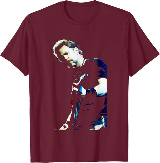 Metallica James Hetfield von Andy Willsher T-Shirt - T-Shirt | Maroon