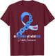 Diabetes Awareness T-Shirt - T-Shirt | Maroon