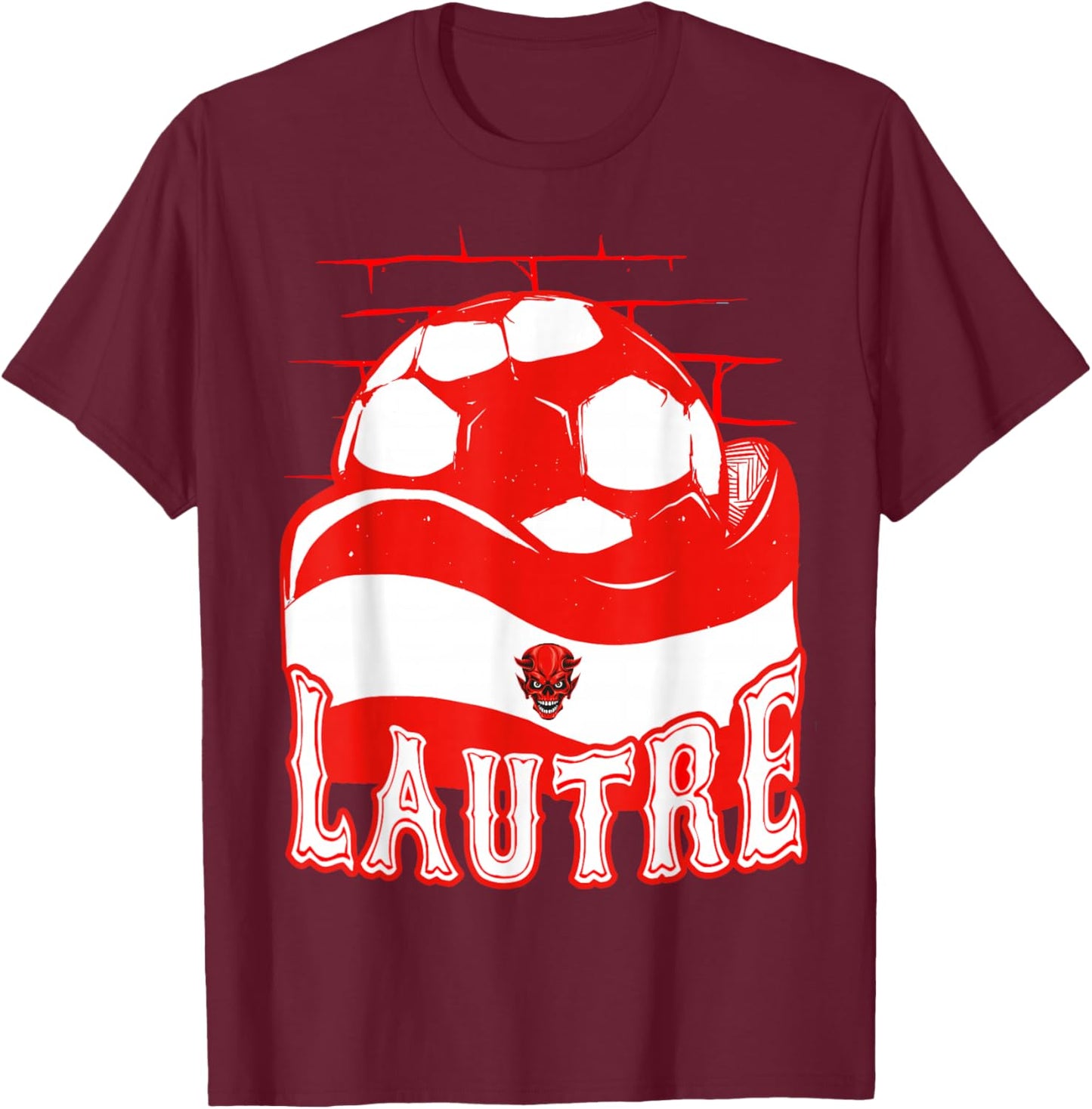 Lautre Lautern Kaiserslautern Pfalz Pfälzisch Fan Fußball T-Shirt - T-Shirt | Maroon