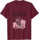 Take My To Paris Eiffel Tower Pink France Paris Souvenirs T-Shirt - T-Shirt | Maroon
