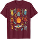 Insect Bug Collection Collector Entomologist Entomology T-Shirt - T-Shirt | Maroon