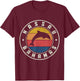 Nassau Bahamas Dolphin Souvenir Vintage T-Shirt - T-Shirt | Maroon