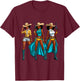 Cowgirl Western Rodeo Black Girls Juneteenth Melanin Women T-Shirt - T-Shirt | Maroon