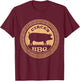 Funny Greek Mythology Circe's BBQ Odyssey T-Shirt - T-Shirt | Maroon
