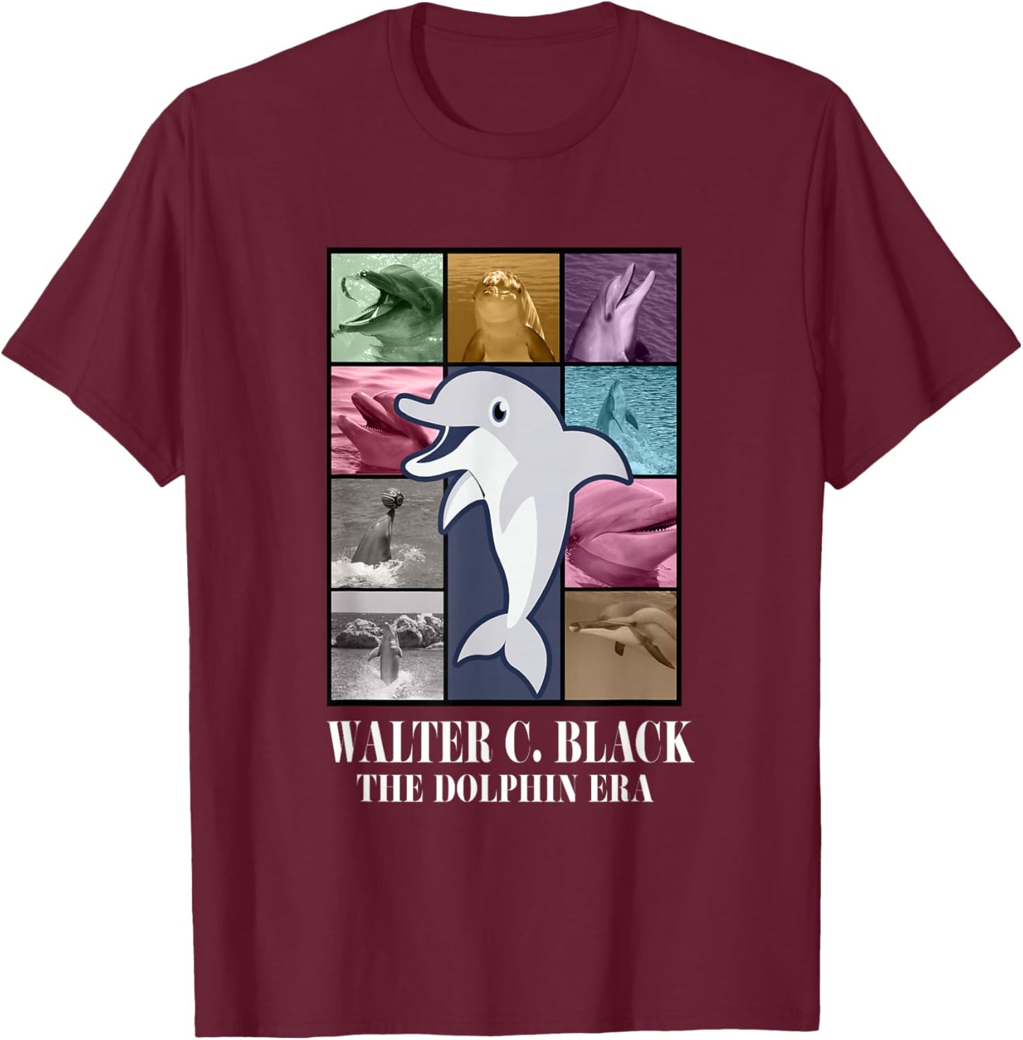 Wcb Dolphiin Era 2024 01 T-Shirt - T-Shirt | Maroon