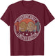 Born in 1991 Shirt Retro Vintage Awesome Since 1991 Birthday T-Shirt - T-Shirt | Maroon