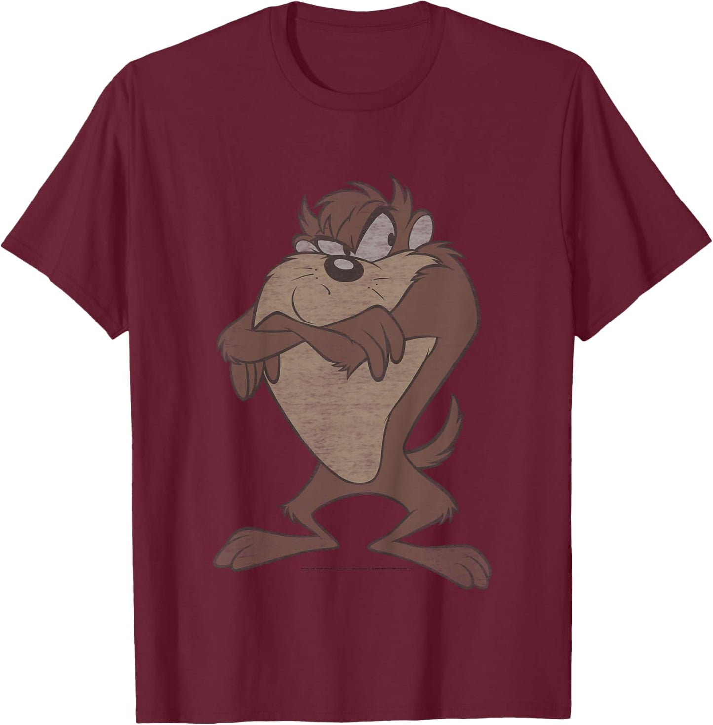 Kids Looney Tunes Tasmanian Devil Simple Portrait T-Shirt - T-Shirt | Maroon