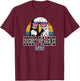 Coer d'Alene Idaho USA Flag Men Women Kids Kootenai County T-Shirt - T-Shirt | Maroon