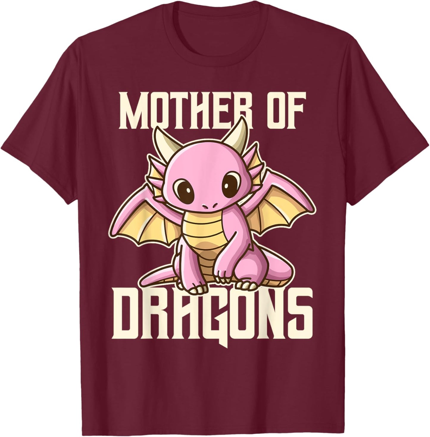 Mother Of Dragons T-Shirt - T-Shirt | Maroon