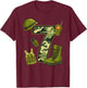 7th Birthday Army T-Shirt - T-Shirt | Maroon