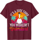 It's A Jude Thing You Wouldn't Understand Funny Jude Name T-Shirt - T-Shirt | Maroon