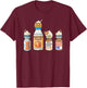 Pumpkin Spice Propofol Cute Halloween Nurse ER ED ICU RN T-Shirt - T-Shirt | Maroon
