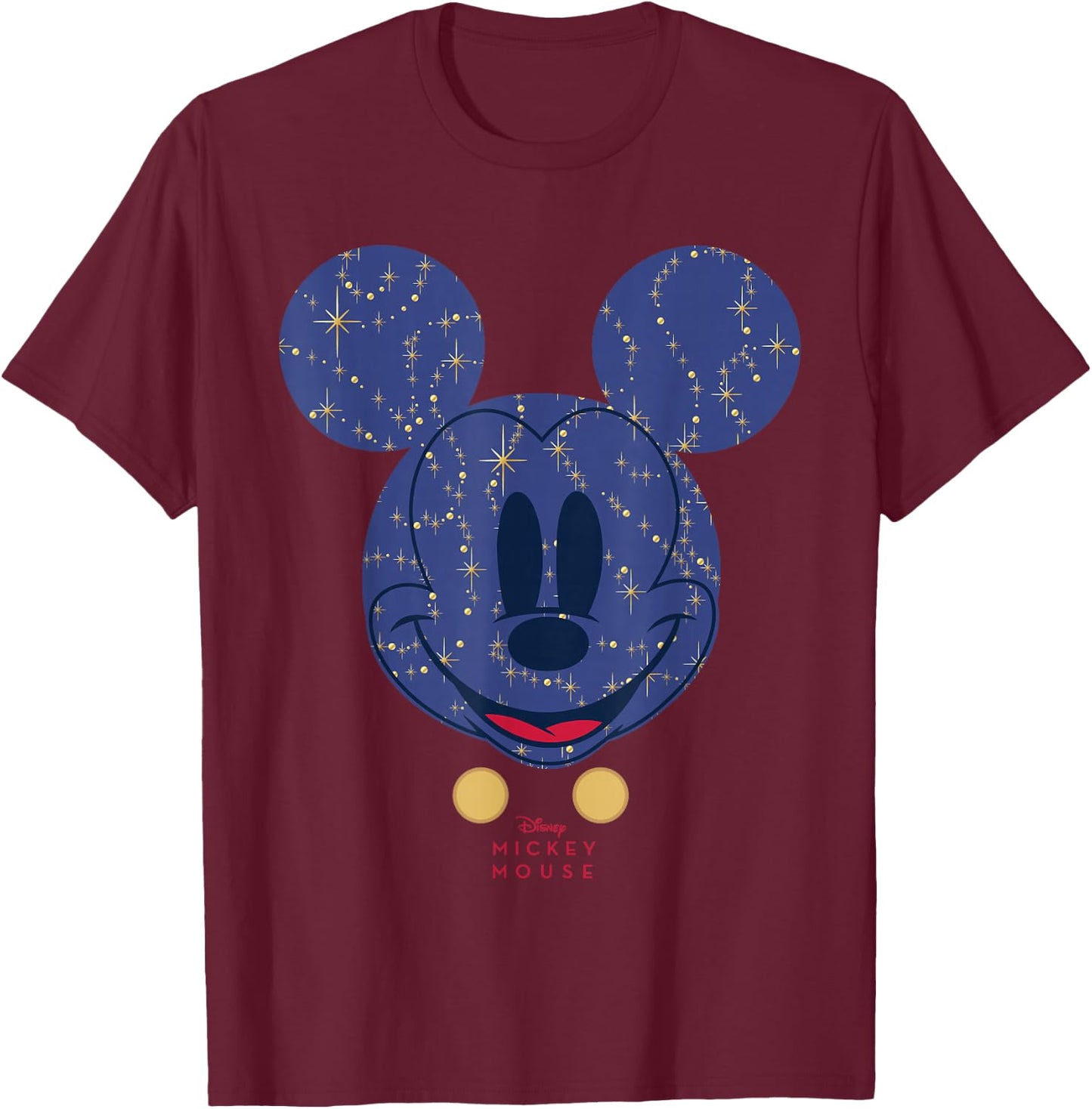 Year of The Mouse Sorcerer's Apprentice Mickey November T-Shirt - T-Shirt | Maroon