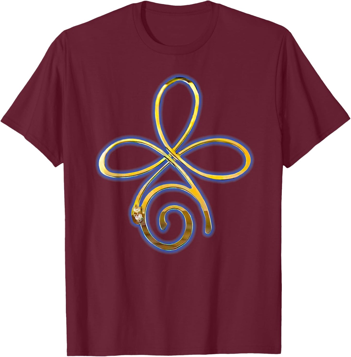 Unconditional Love Symbol T-Shirt - T-Shirt | Maroon