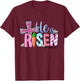 Happy Easter Bunny Shirt He Is Risen Jesus Cross Scripture T-Shirt - T-Shirt | Maroon