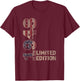 77th Birthday Gift men Vintage born 1948 turning 77 Year Old T-Shirt - T-Shirt | Maroon