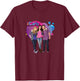 iCarly Cast Bubble Carly, Sam, and Freddie T-Shirt - T-Shirt | Maroon