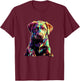 Chesapeake Bay Retriever Puppy Dog Pop Art Men Women Girls Kids T-Shirt - T-Shirt | Maroon