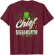 Retro Chief Shenanigator Lucky Leprechaun Hat St Patrick Day T-Shirt - T-Shirt | Maroon