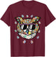 Kids Owl Face Easter Egg Hunting Spring Toddler Boys Girls Kids T-Shirt - T-Shirt | Maroon