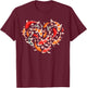 Cool Koi Fish Women Japan Fishing Japanese Koi Lover T-Shirt - T-Shirt | Maroon