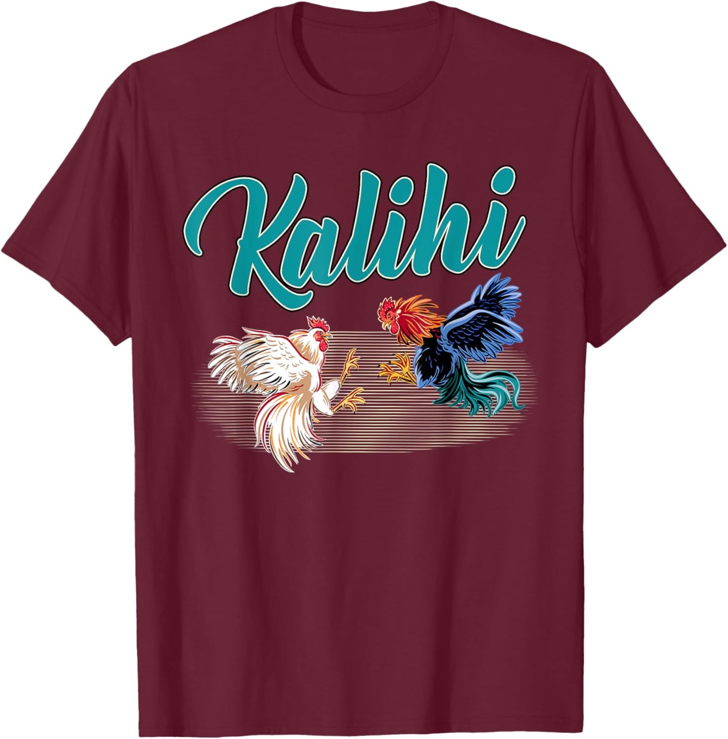 KALIHI Hawaii T-Shirt - T-Shirt | Maroon