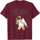 Dio – Dio Photo Black T-Shirt - T-Shirt | Maroon