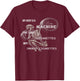 My Body Is A Machine That Turns Cigarettes Into Smoked T-Shirt - T-Shirt | Maroon