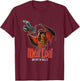 Meat Loaf Bat II T-Shirt - T-Shirt | Maroon
