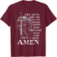 The Devil Saw Me With My Head Down And Thought He'd Won T-Shirt - T-Shirt | Maroon