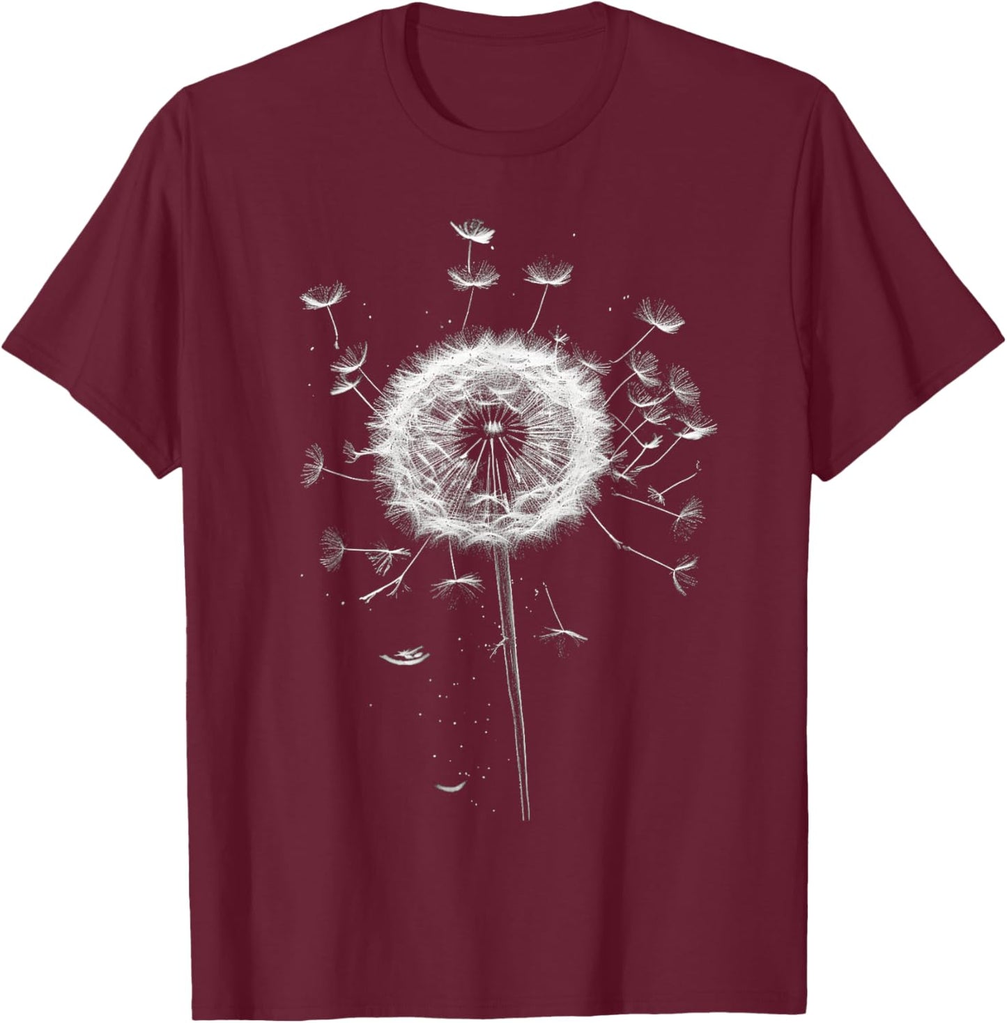 Dandelion T-Shirt - T-Shirt | Maroon