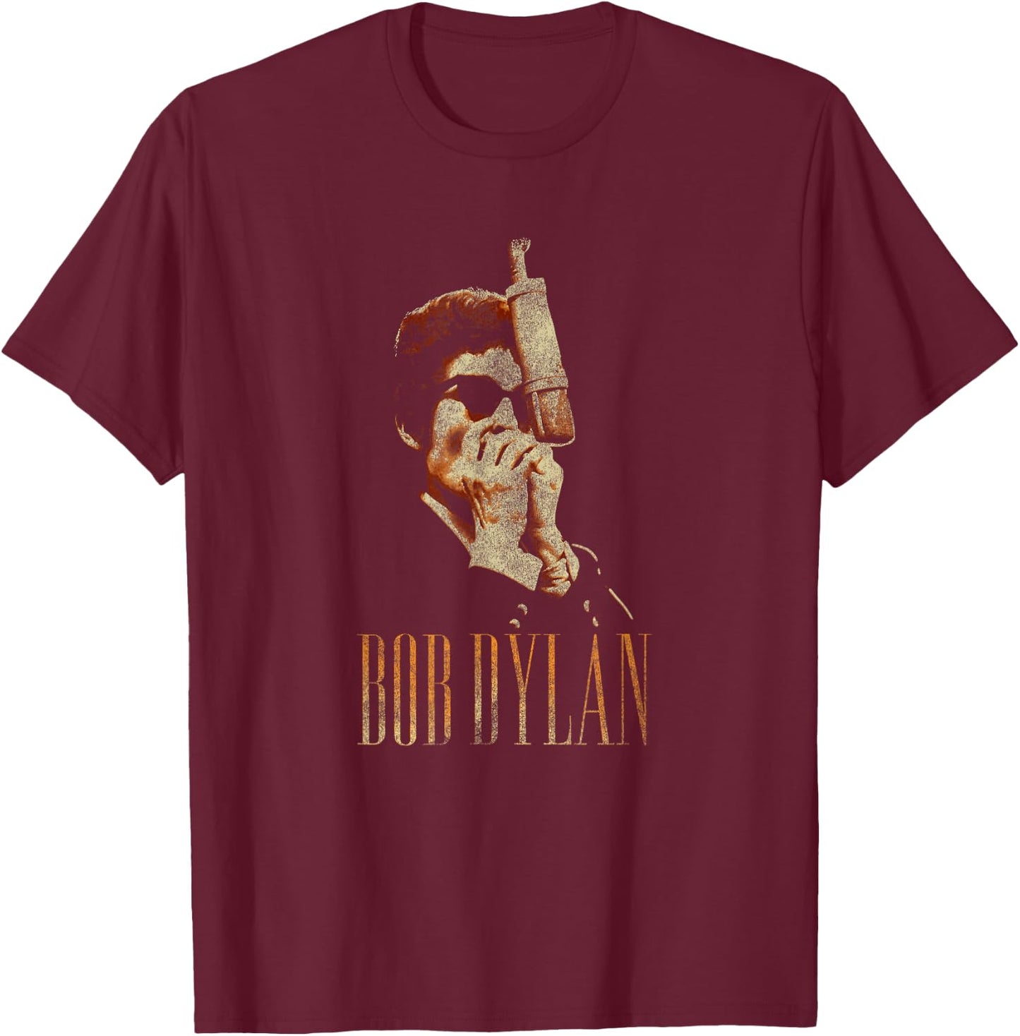 Bob Dylan - Studio T-Shirt - T-Shirt | Maroon