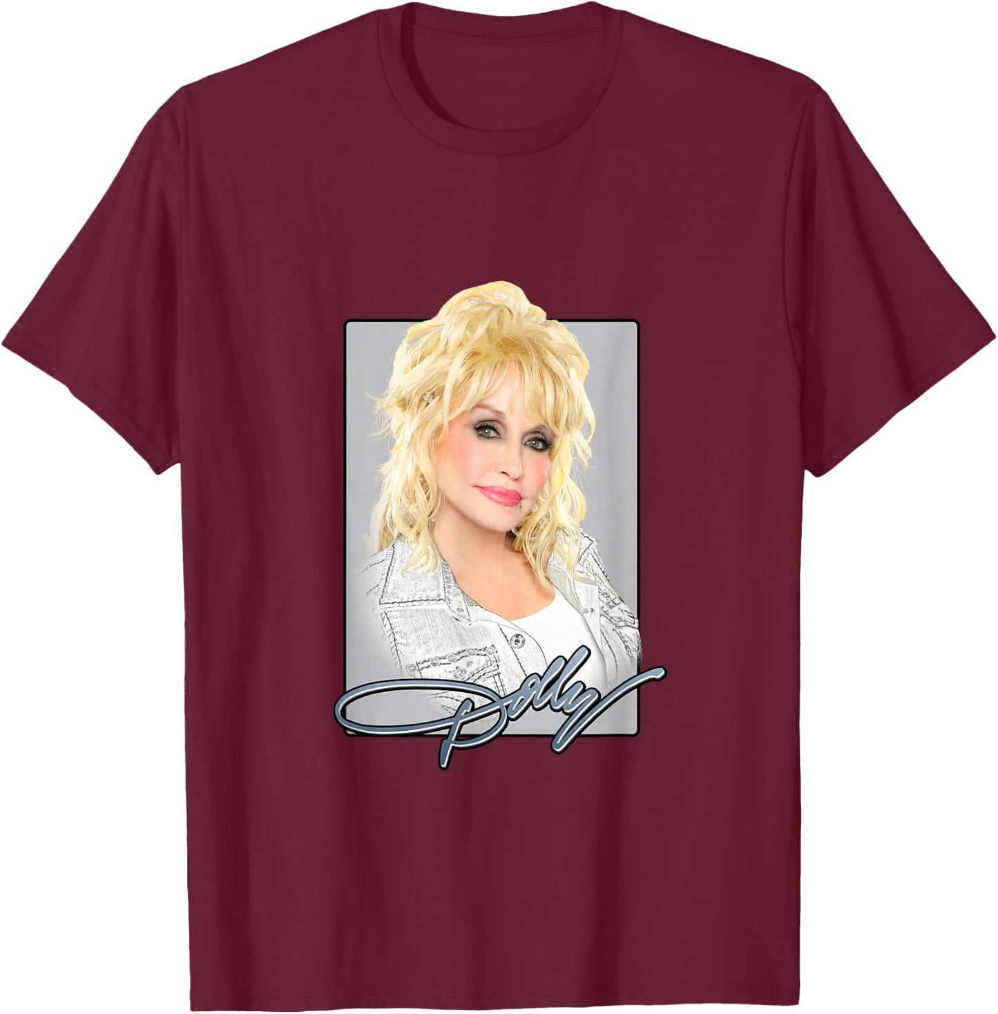 Dolly Parton Classic T-Shirt - T-Shirt | Maroon